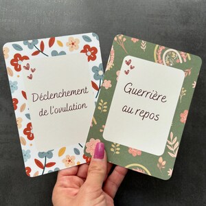 Cartes étapes parcours PMA fleuries image 3