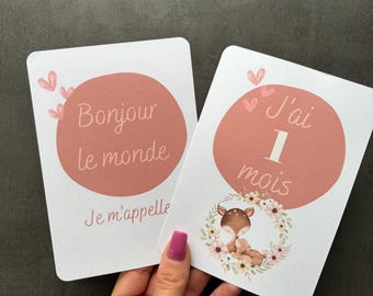 Cartes étapes Mamans & bébés