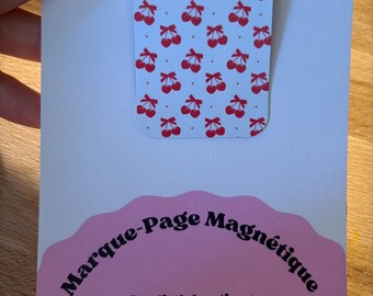 Magnetic bookmark