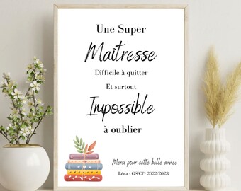 Teacher poster & quote