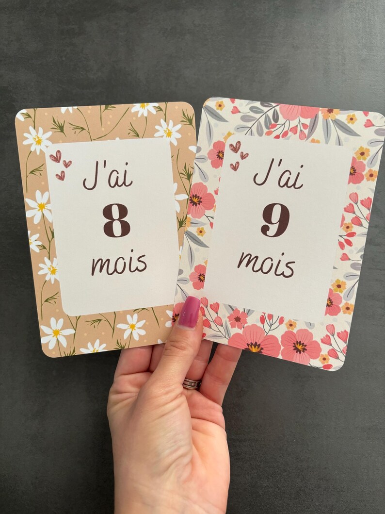 Cartes étapes fleuries afbeelding 6