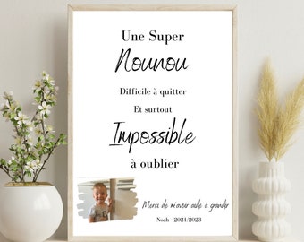 Nanny & Quote Poster