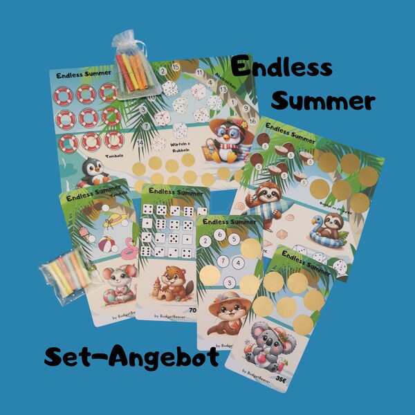 Endless Summer - Sparchallenge Set Urlaub