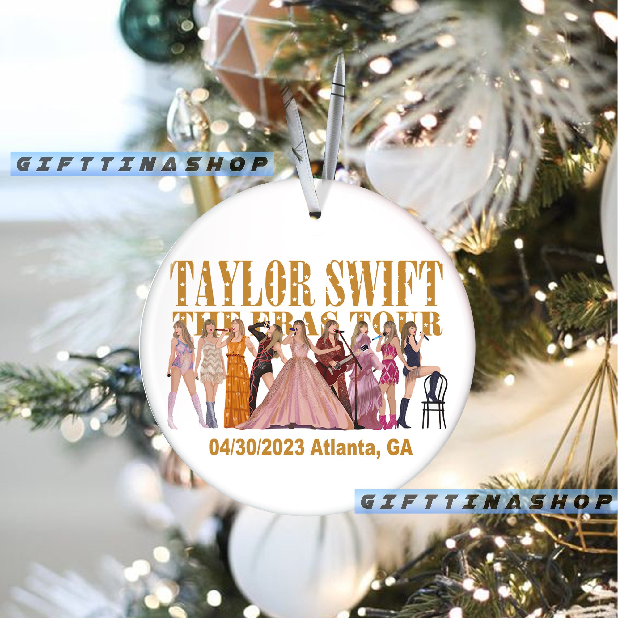 Discover Eras Tour Ornament, Taylors Christmas Ornament