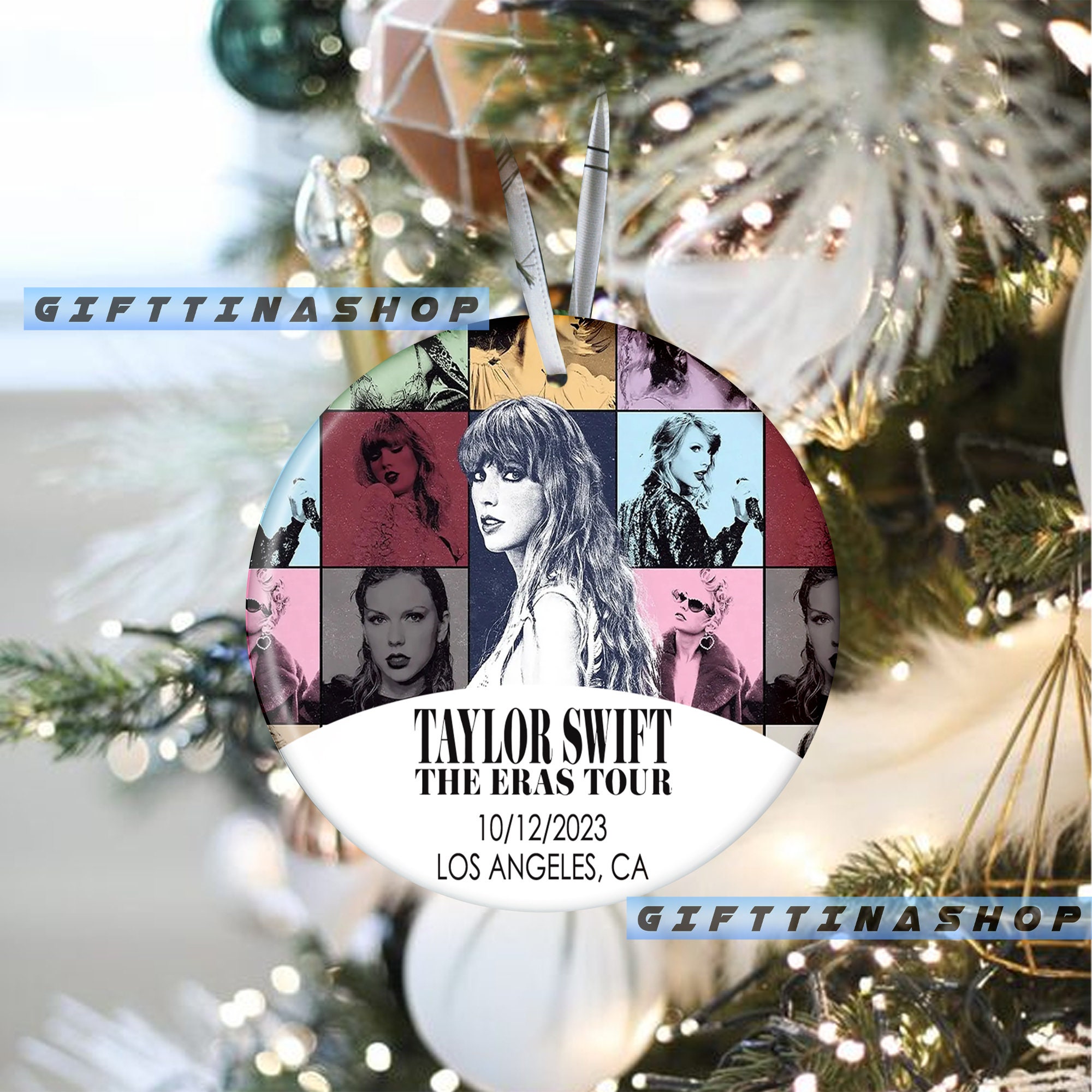 Discover Taylors Christmas Ornament, Eras Tour Ornament