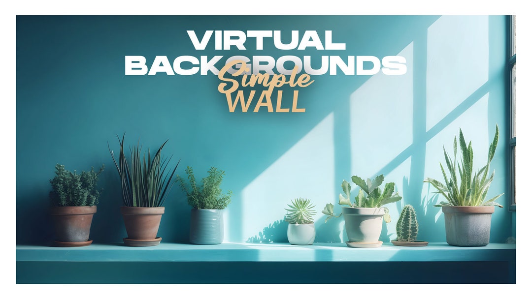 24 Simple Wall Zoom Backgrounds Office Wall Virtual Meeting Etsy UK