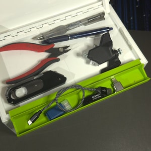 3D Printed Kobalt Mini Toolbox External Front Shelf