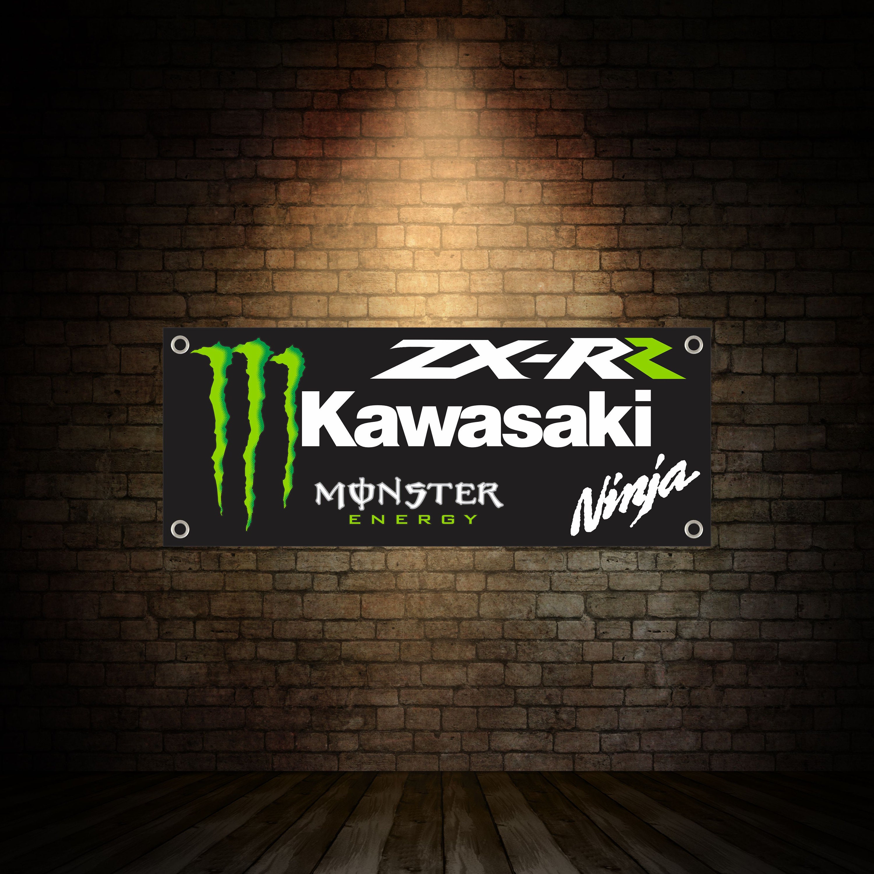 Kawasaki Monster Logos