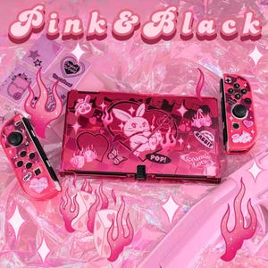 COONCOON x Y2K Rabbit Switch-cover, konijnroze behuizing kerstcadeauset