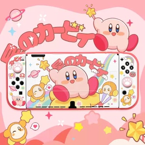 CoonCoon x Kirby Switch Oled-cover, Kirby Pink Case kerstcadeauset