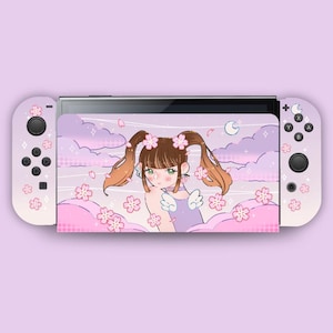 COONCOON X FRANN thema Switch Skin OLED, Switch Lite, Switch Regular | Leuke gezellige Lofi kerstliefhebber cadeauset