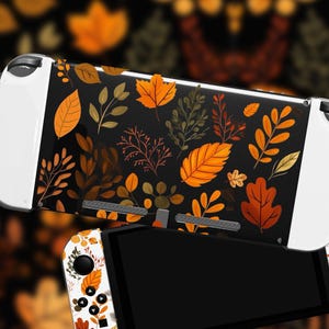 KOWA Autumn Leaf Switch 2, OLED & V1/V2 Hårt omslag | Season Clover Nature Christmas Nintendo Gamer Setup
