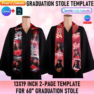 Retro Graduation Sash Cute Fashion Graduation Stole Ghana