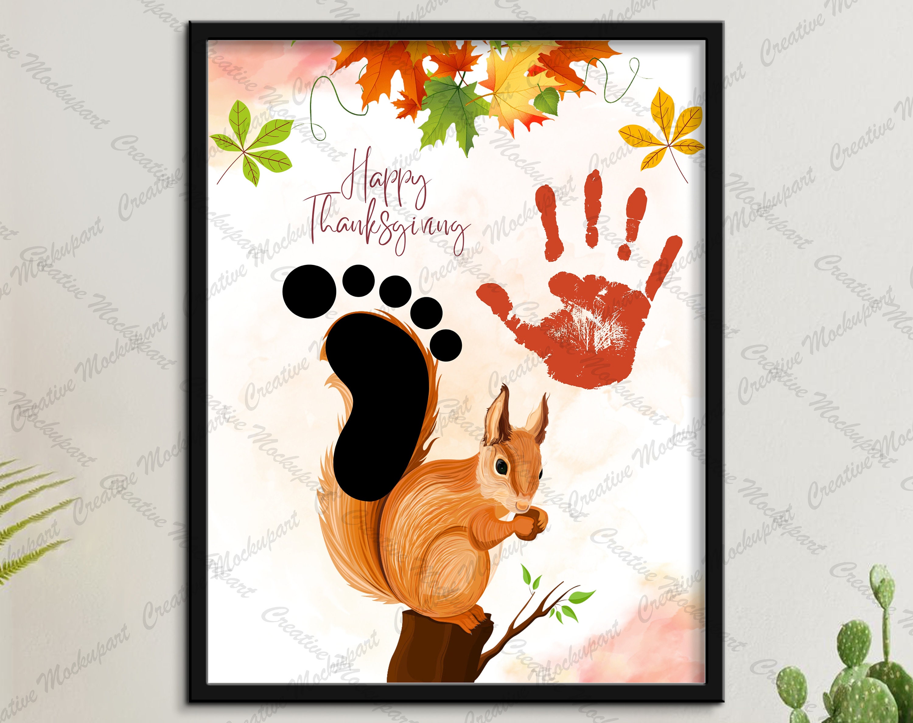 Thanksgiving Handprint Footprint Art & Craft Bundle| 20 Fall Craft ...