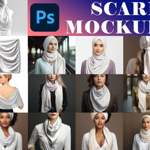 25 Scarf Mockup Bundle Silk Scarf PSD Mockup Wrapped Scarf Flat Lay 25-scarf-mockup-bundle-silk-scarf-psd-mockup-wrapped-scarf-flat-lay