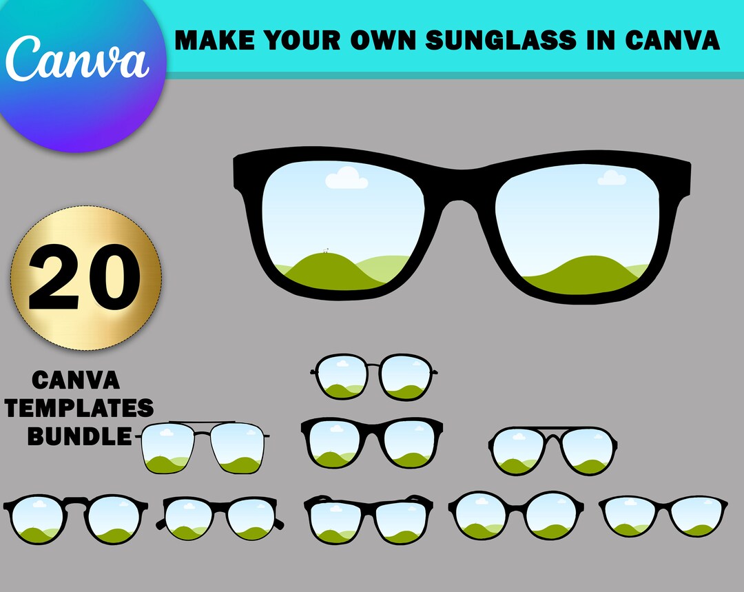 20 Sunglass Canva Frame Template Make Your Own Sunglass Etsy 20 Sunglass Canva Frame Template Make Your Own Sunglass Etsy