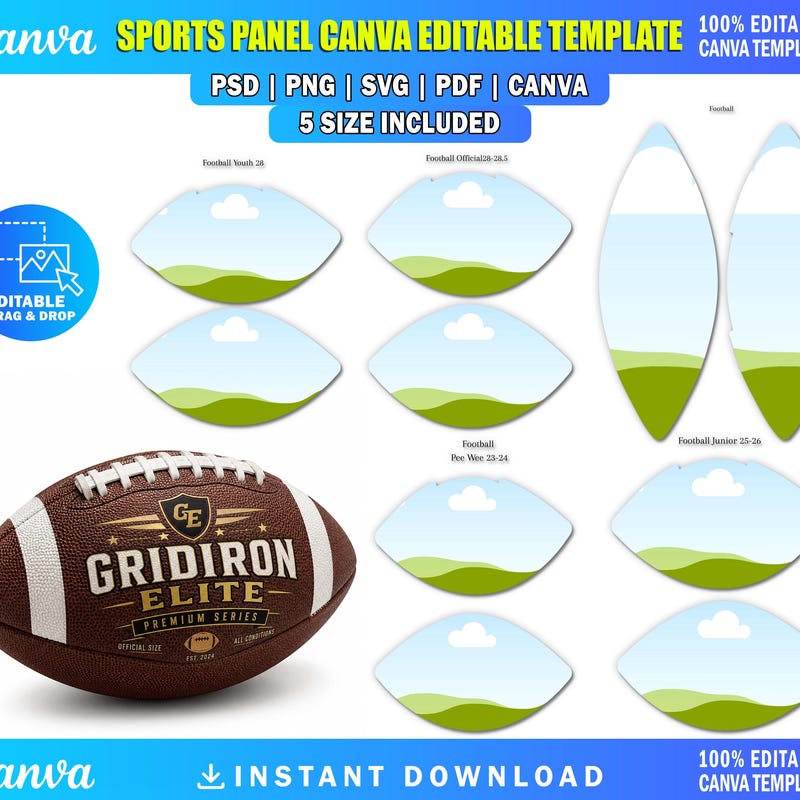 Drop In Frame Template Frame Bundle - Etsy