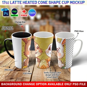 17oz Conical Mug - Etsy