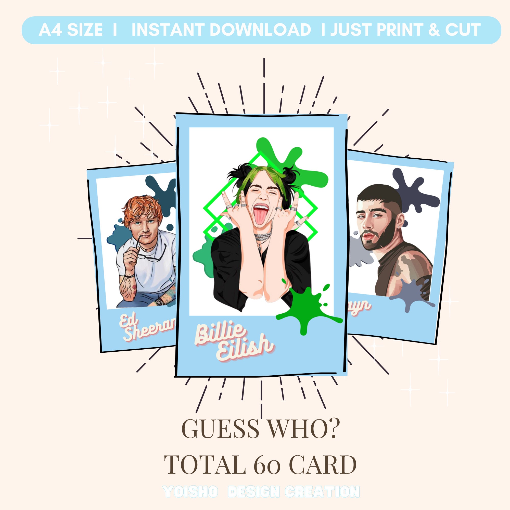 Guess Who? , Guess Who Celebrity Edition, Printable Guess Who Cards ...