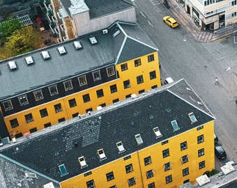 Yellow Copenhagen - Street Photography Print