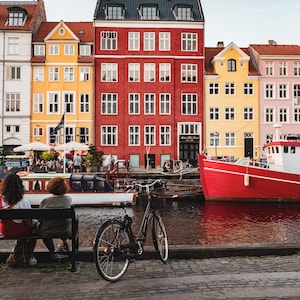 Nyhavn in Copenhagen - Street Photography Print
