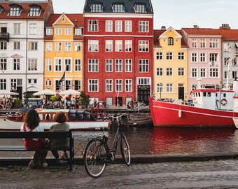 Nyhavn in Copenhagen - Street Photography Print