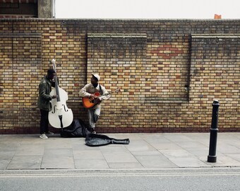 Brick Lane Busking - Street Photography Print