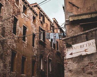 Vaporetto & Venice - Street Photography Print