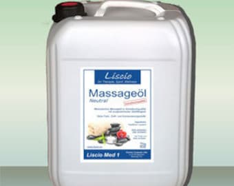 Liscio Med 1 - Huile de Massage Neutre