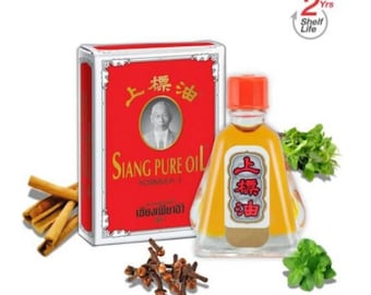 Siang Pure Oil Formula I Red 7cc - Original de Tailandia - Aceite de masaje tailandés