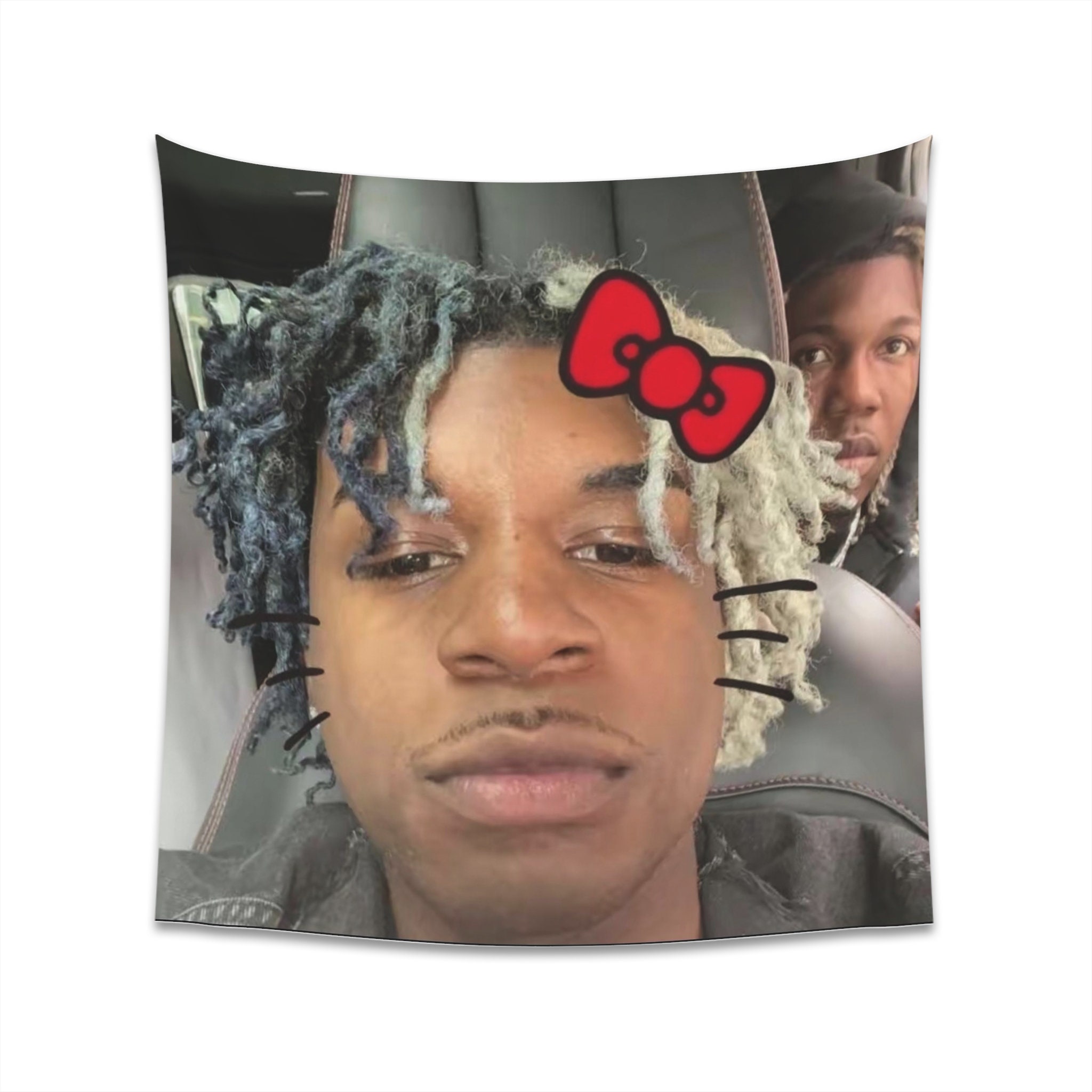 Ken Carson Destroy Lonely Hello Kitty Funny Meme Music Flag Underground