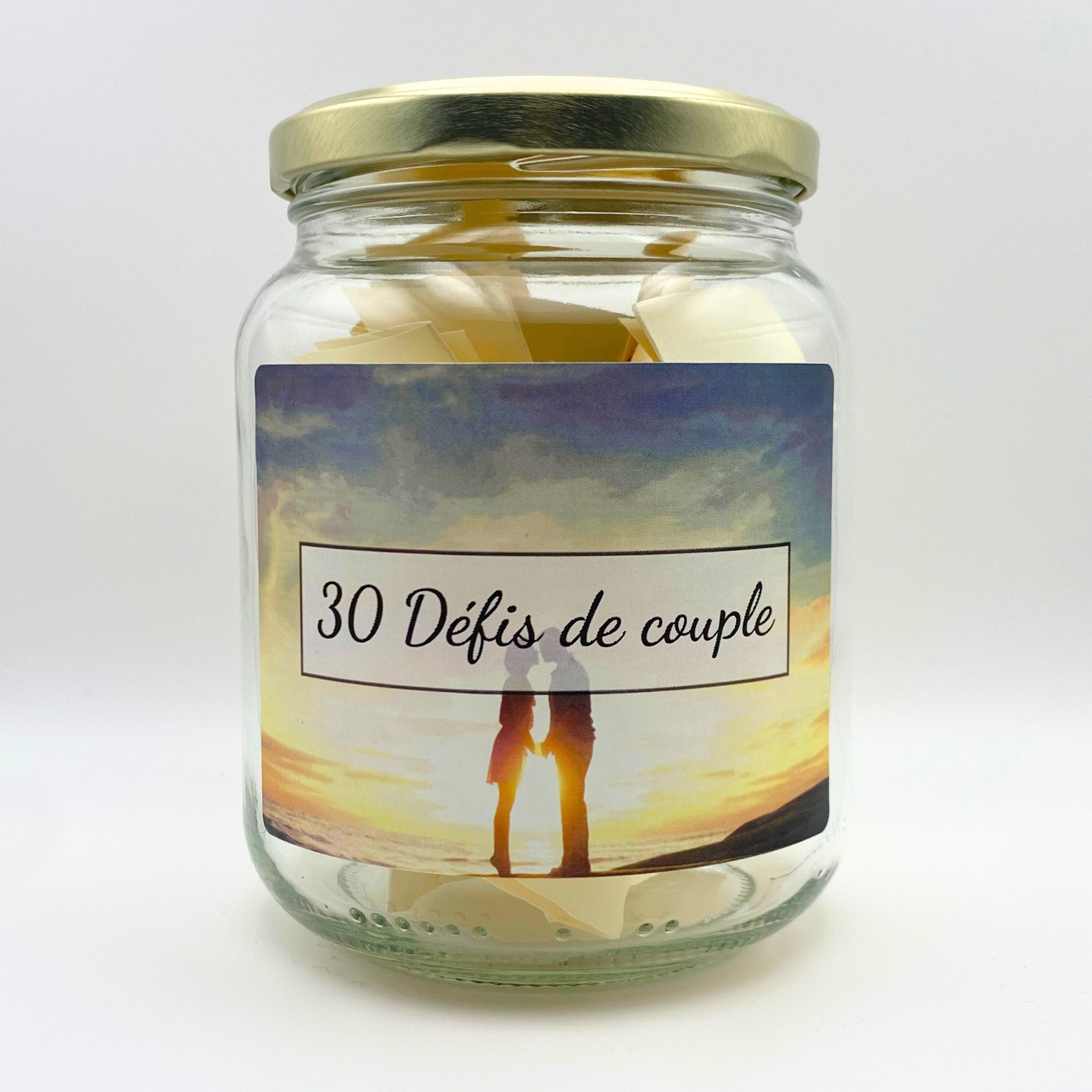 Boîte 30 Défis à Faire en Couple