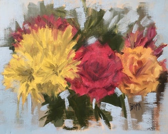 Flowers Oil Painting