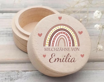 Zahndose, Lockendose, Nabelschnur Dose, Milchzahndose, Milchzahndose Junge, Milchzahndose Mädchen, Zahndose personalisiert, Milchzahnbox