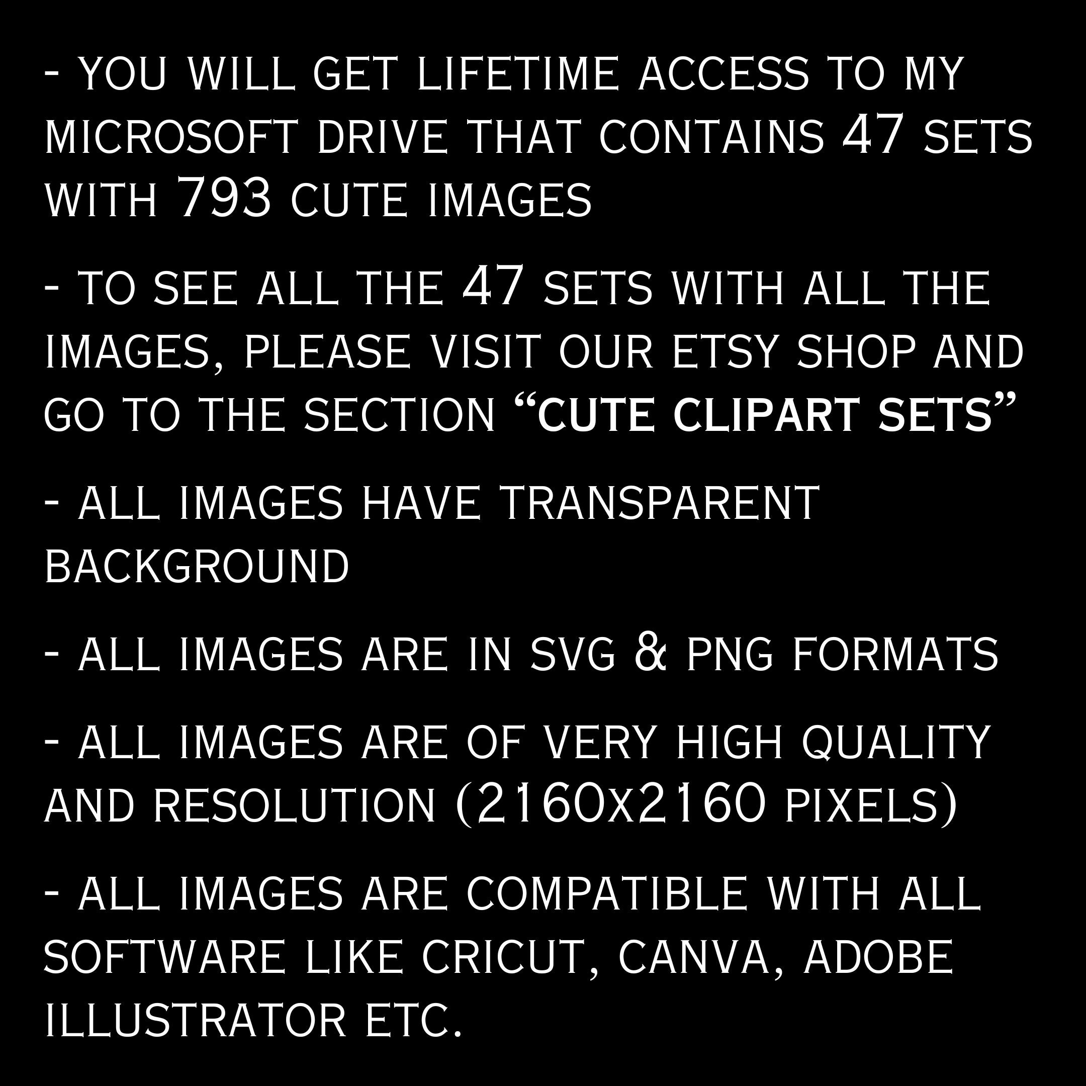 Cute Clipart Png Svg Bundle Cute Svg Bundle Cute Png Bundle Cute