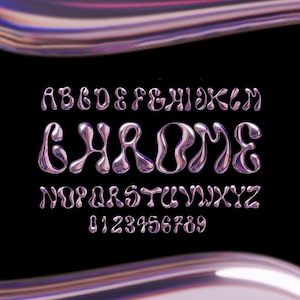 3D Bubbly Letters Clipart Bundle: PNG SVG Alphabet, Numbers