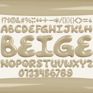 Bundle 3D lettres pétillantes Clipart PNG SVG, police pétillante, alphabet pétillant, police 3D, monogramme, griffonnage, sublimation, lettres de l'alphabet imprimables