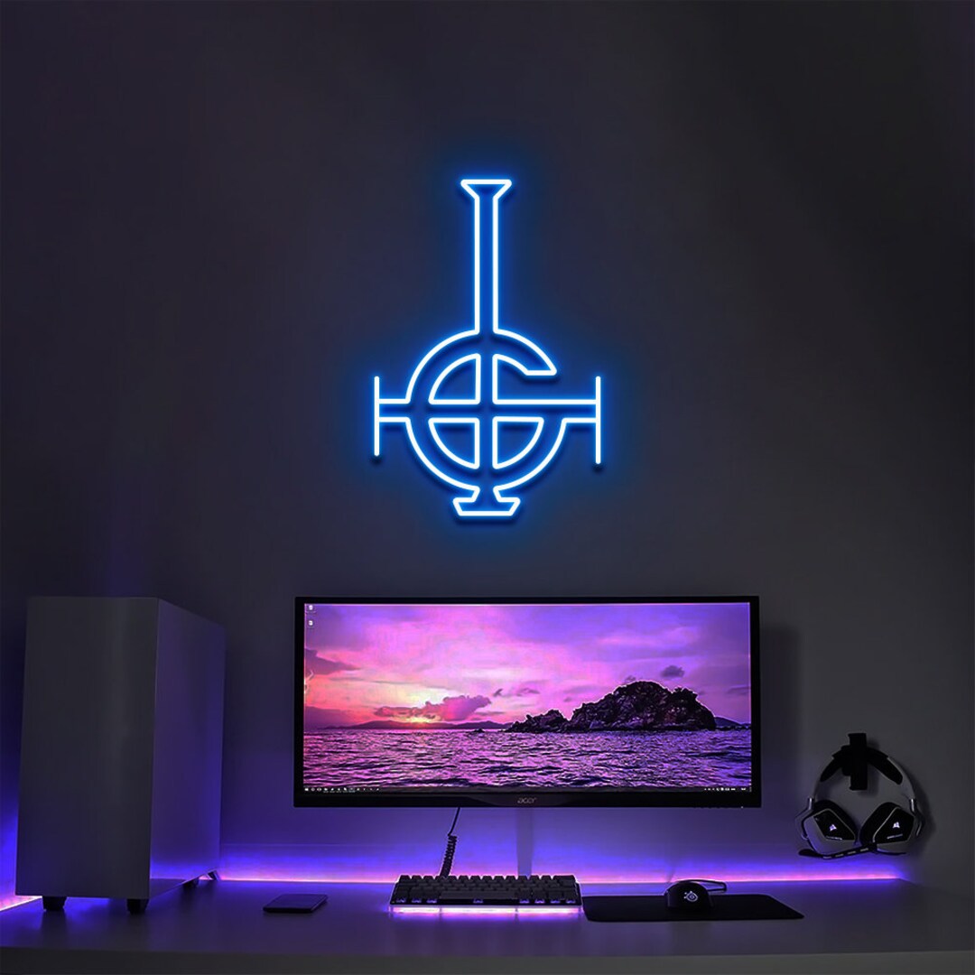 Game Neon Signs Game Room Signs Custom Game Signs Wall Etsy