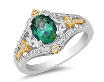 Verzauberter Disney eleganter Smaragd Verlobungsring Disney Tinkerbell Ring Frauen Mode Ring Disney Prinzessinnen Ring Exquisite Ring ethnischen Ring