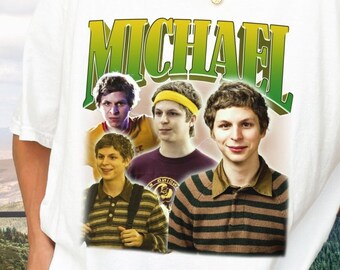 MICHAEL CERA 90's T-shirt - Retro Bootleg Tees for Fans, Vintage Retro Shirt, Unique Gifts,Gift For Fans,Gift For Her,Gift For Him