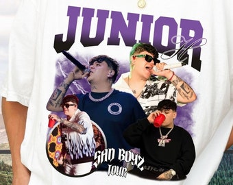 Vintage Junior H Shirt - Retro 90s Rapper Fan Gift - Graphic Tee for Fans of Junior H