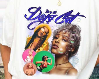 Vintage Doja Cat T-Shirt - 90s Graphic Tee - Unisex Retro Style Hip-Hop Shirt