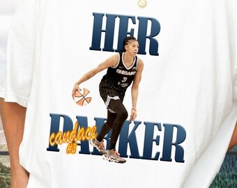 CANDACE PARKER 90's Bootleg Tee - Vintage Retro Shirt for Fans - Candace Parker Fans Gifts