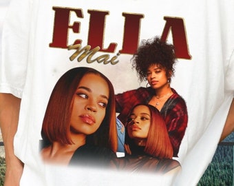 Ella Mai Vintage 90s Raptees - Hip Hop RnB Graphic Tee - Retro Homage T-Shirt