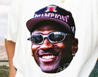 Vintage 90s Graphic Michael Jordan T-Shirt - Oversized Sport Tee, Retro Basketball Bootleg Gift for Fans