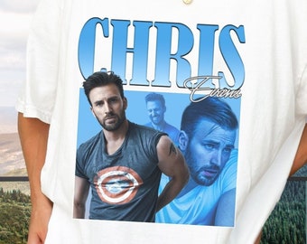 Classic Chris Evans Tribute T-Shirt - Vintage 4vengers Inspired Tee - 90s Rap Tee - Retro Tribute Shirt - Old School 90's Vintage Tee