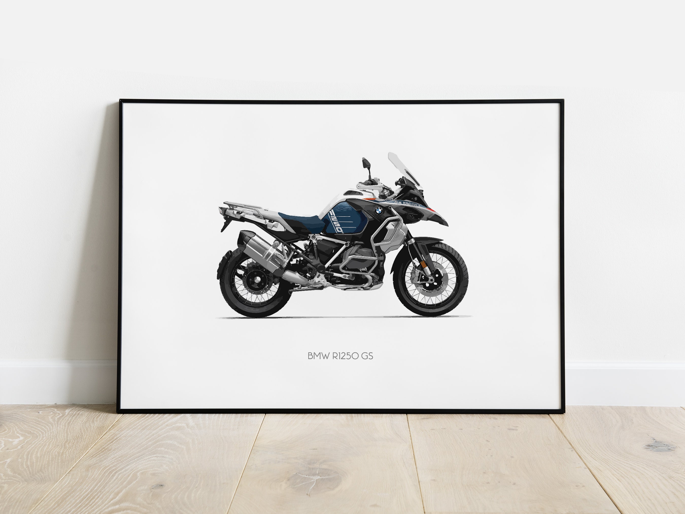 Bmw motorbike poster - .de