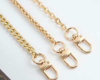 Dames portemonnee kettingriem, goud-zilver, luxe kettingvervangende handtashouder crossbody schouderketting, ovale kettingriem, portemonneeketting