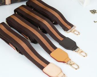 Crossbody & Shoulder Bag Strap, Vachetta Leather Replacement, Adjustable Purse Strap for Alma, Speedy, Neverfull Handbags