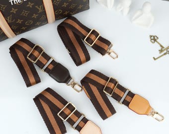 Brown Golden Honey Bag Strap, Strap for Purses and Handbags, Shoulder strap, Crossbody Bag Strap, Wide Nylon, Adjustable Shoulder, Crossbody